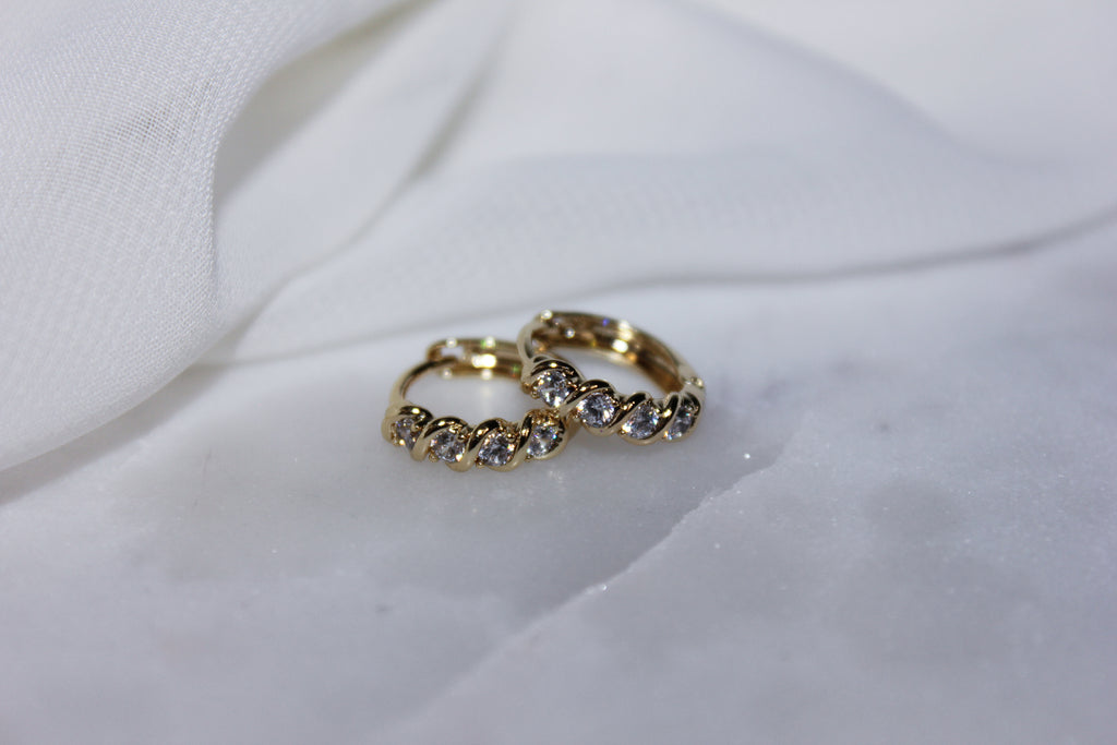 Gold Wrap Huggies