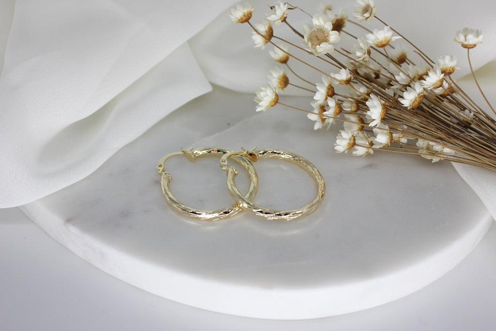Aura Hoop Earrings
