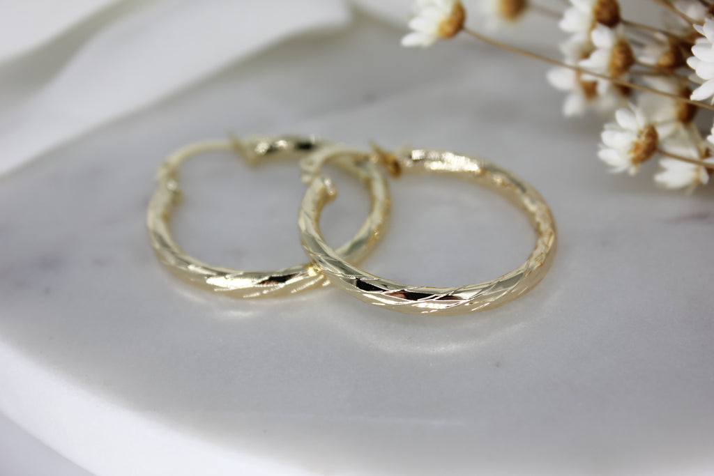 Aura Hoop Earrings