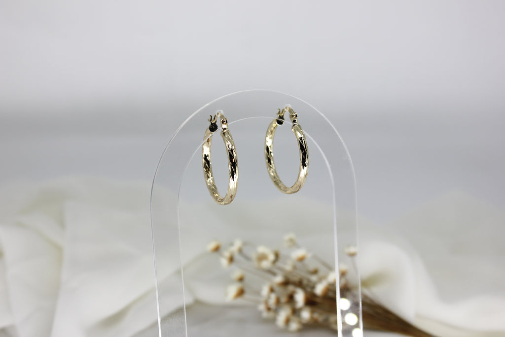 Aura Hoop Earrings