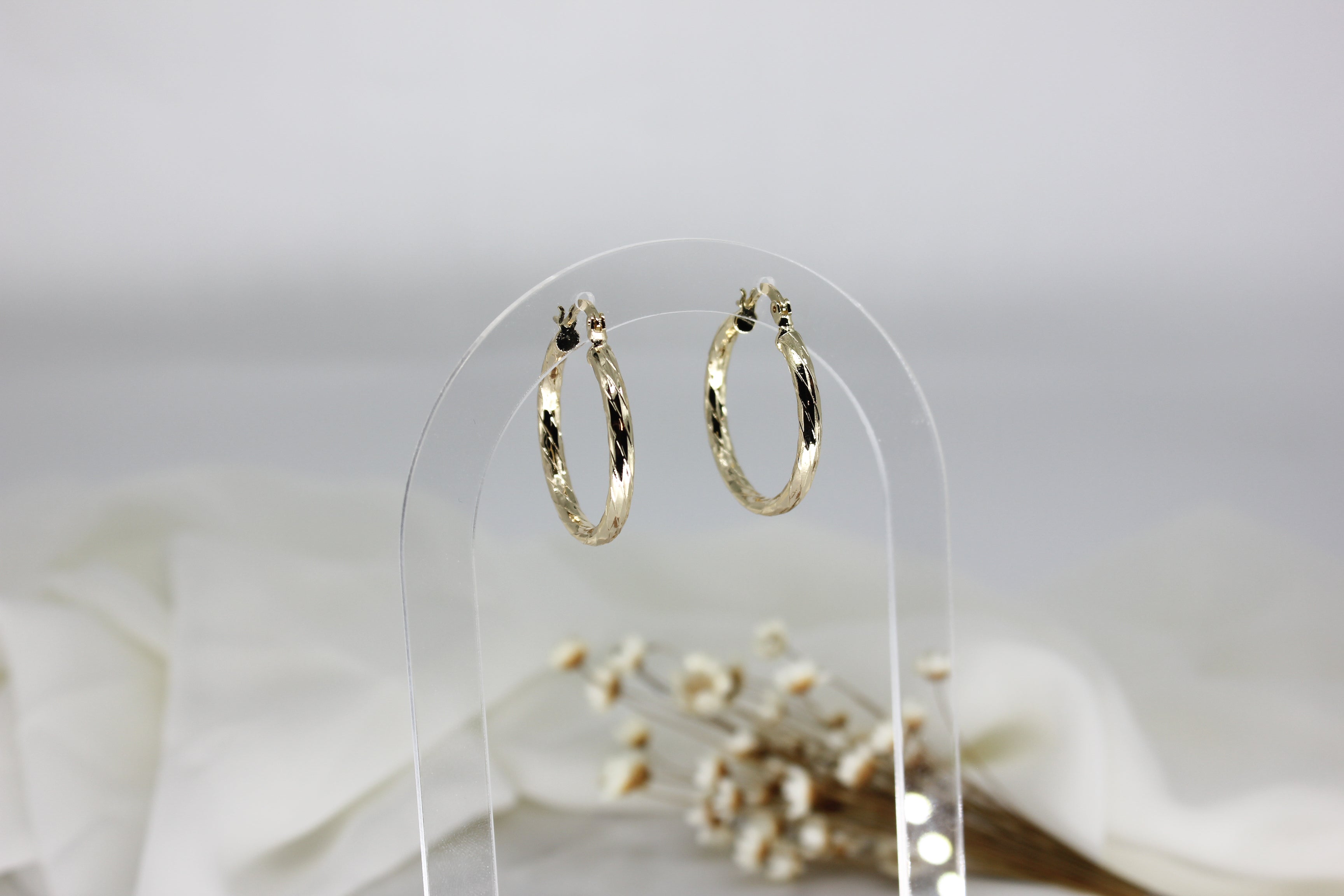 Aura Hoop Earrings