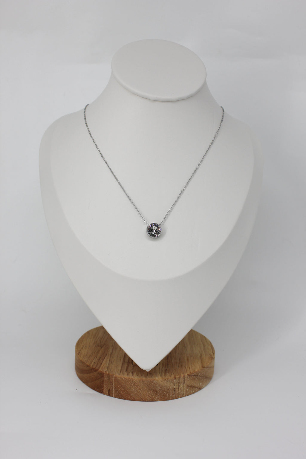 Stainless Steel Silver Dainty Necklace