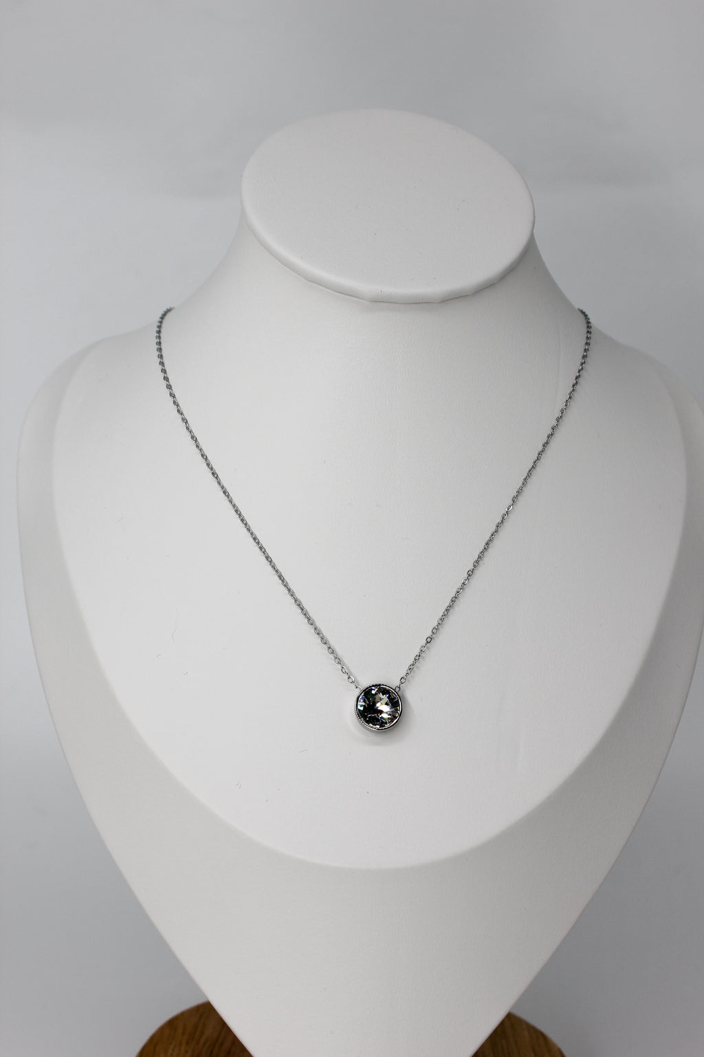 Stainless Steel Silver Dainty Necklace
