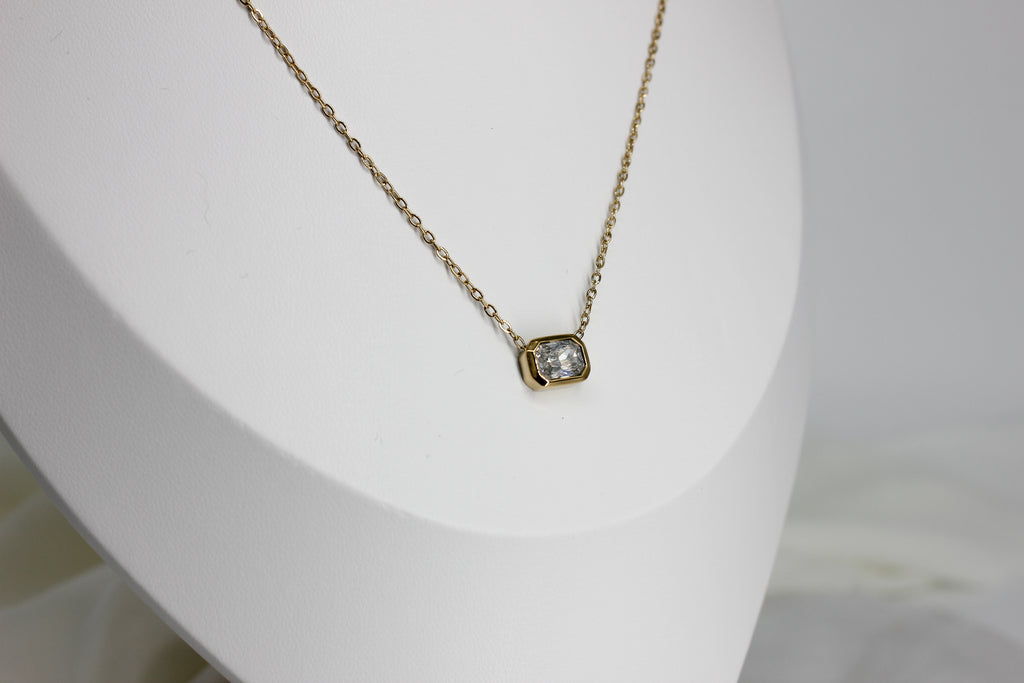 Stainless Steel Gold Dainty Necklace