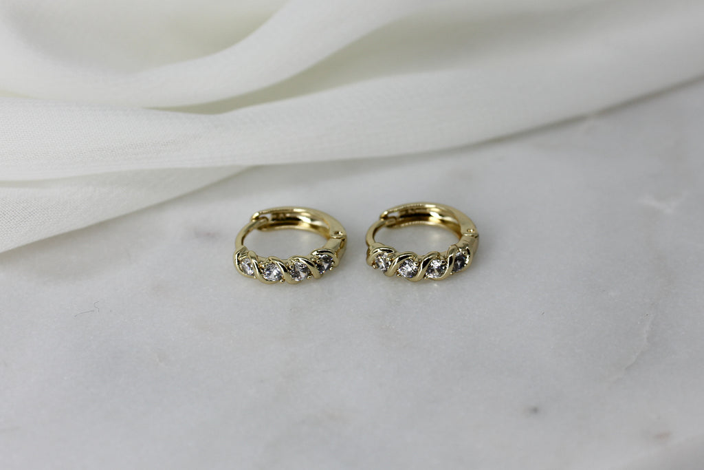 Gold Wrap Huggies