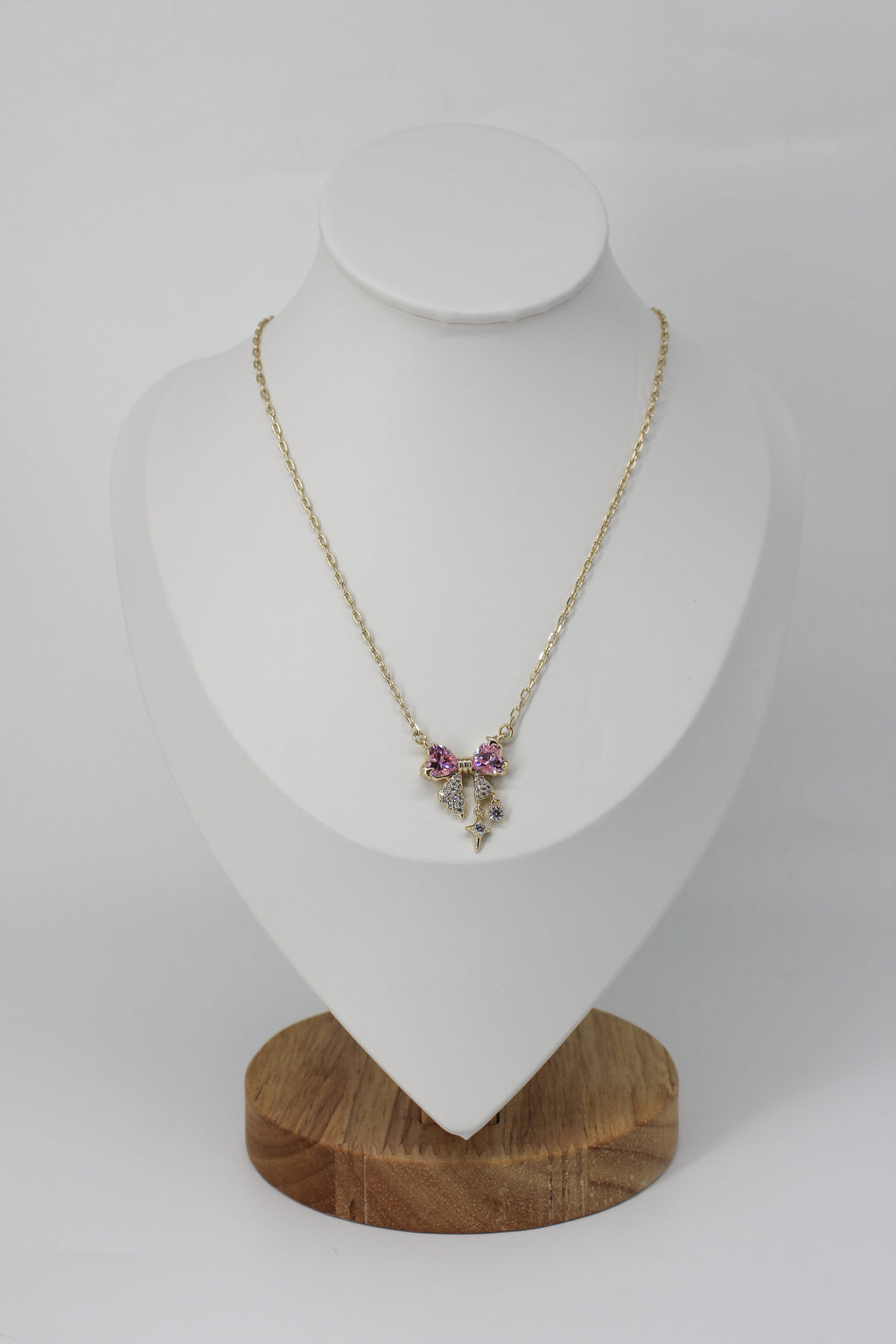 Sweetheart Bow Necklace