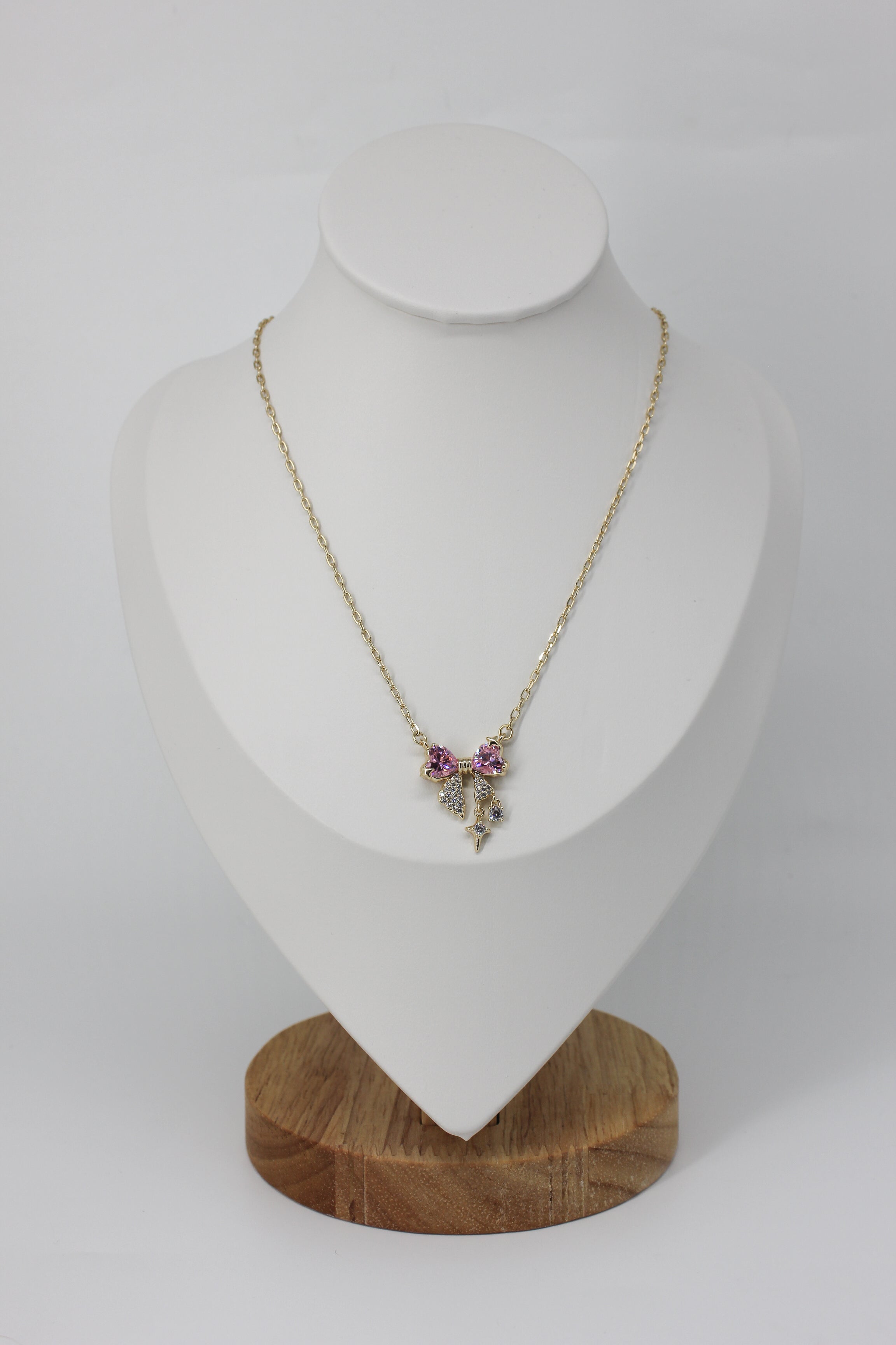 Sweetheart Bow Necklace