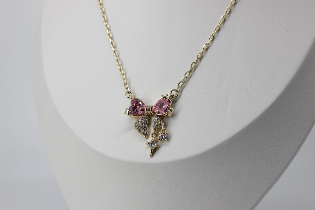 Sweetheart Bow Necklace