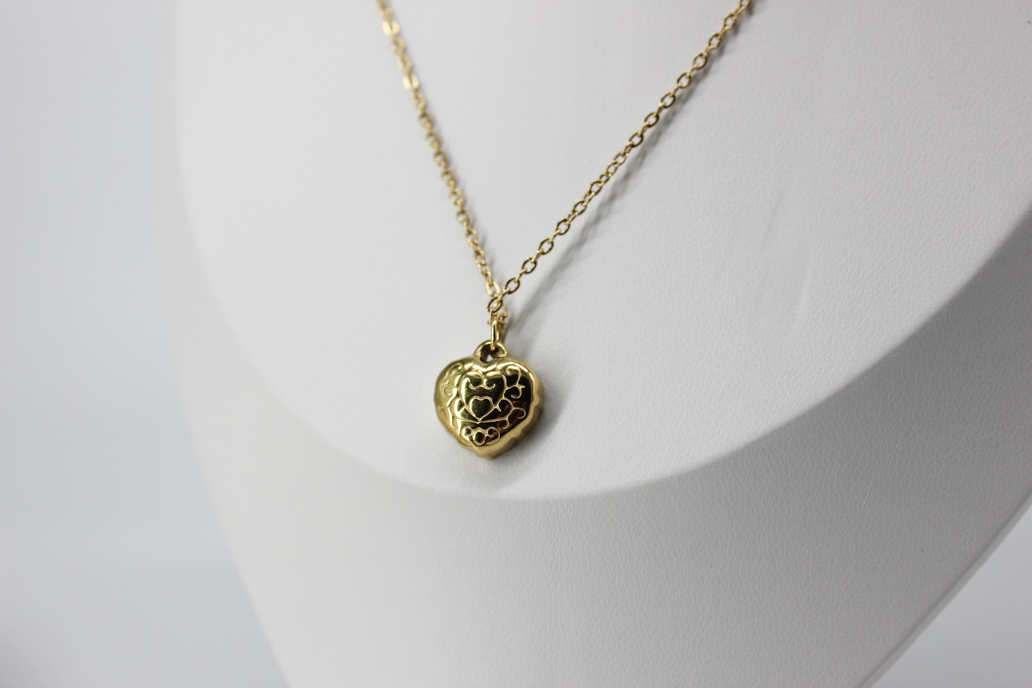 Reversible Heart Necklace