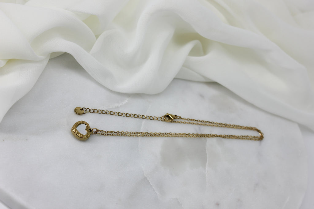 Reversible Heart Necklace