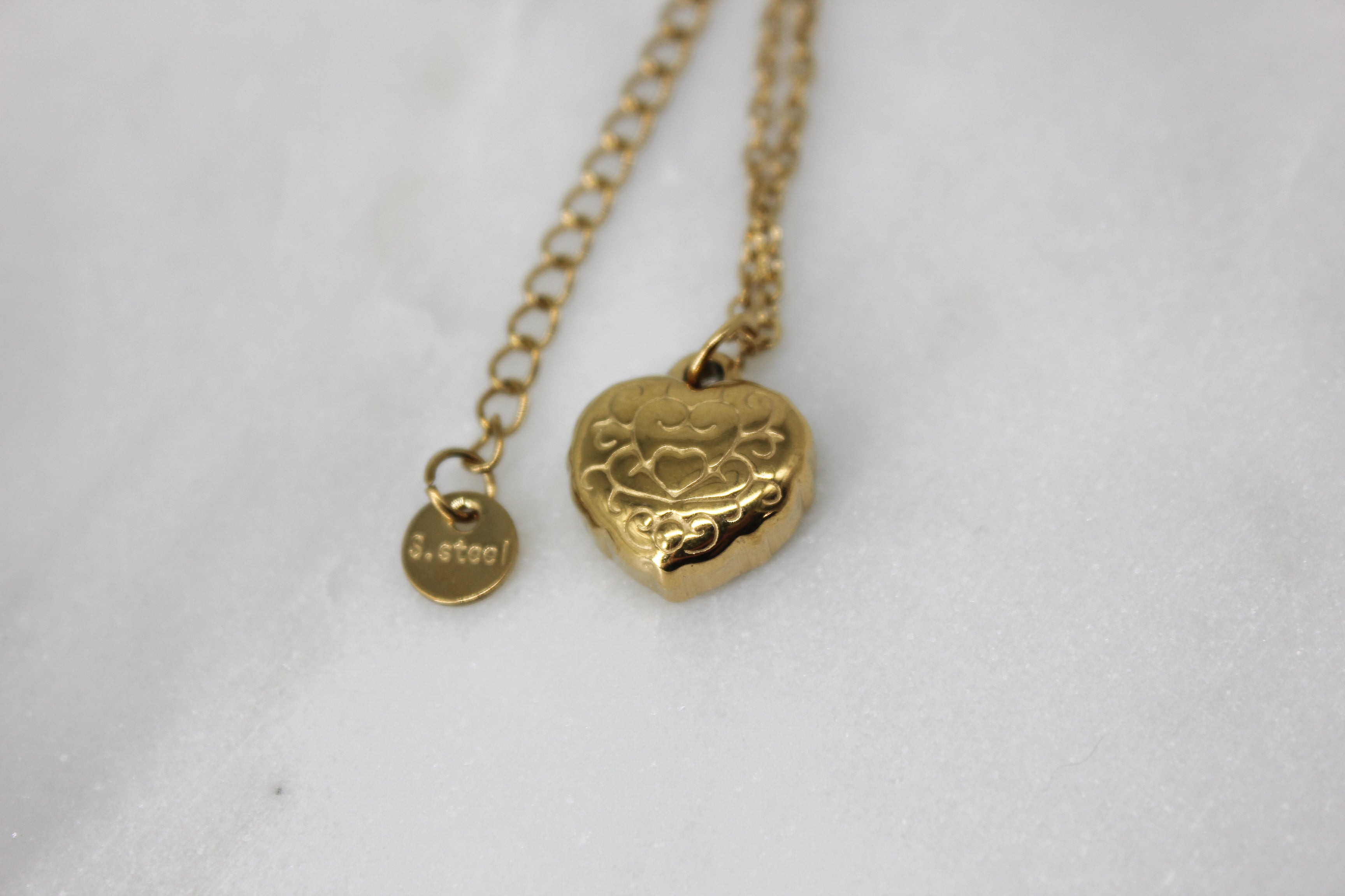 Reversible Heart Necklace