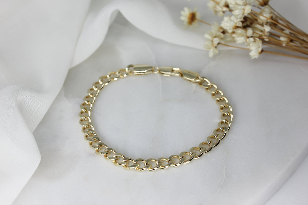 Sol Curb Chain Bracelet