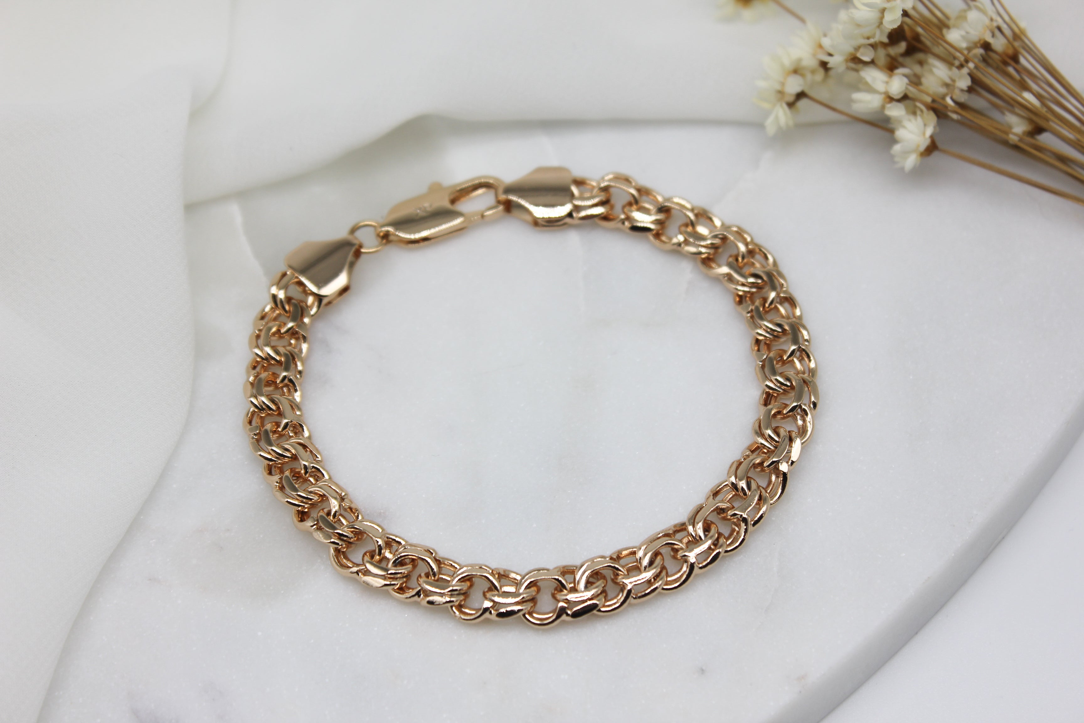 Rose Gold Chain Bracelet