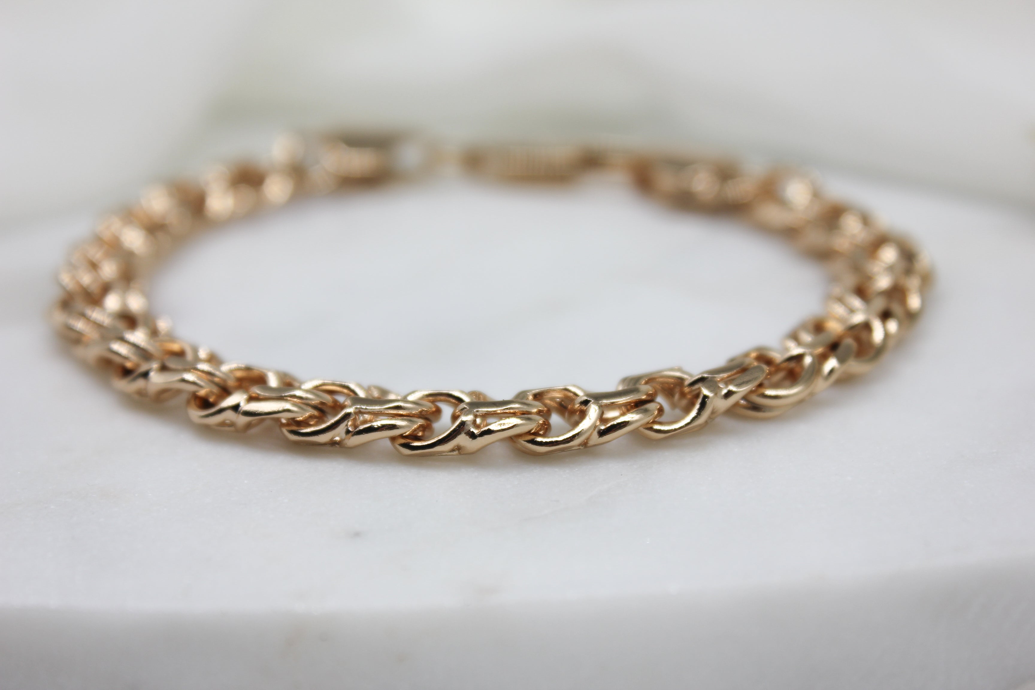 Rose Gold Chain Bracelet
