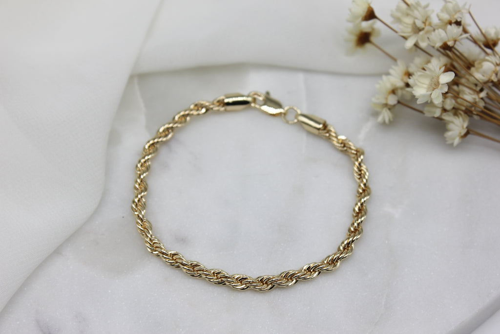 Classic Rope Chain Bracelet