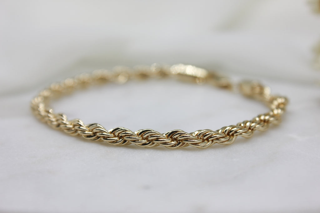 Classic Rope Chain Bracelet