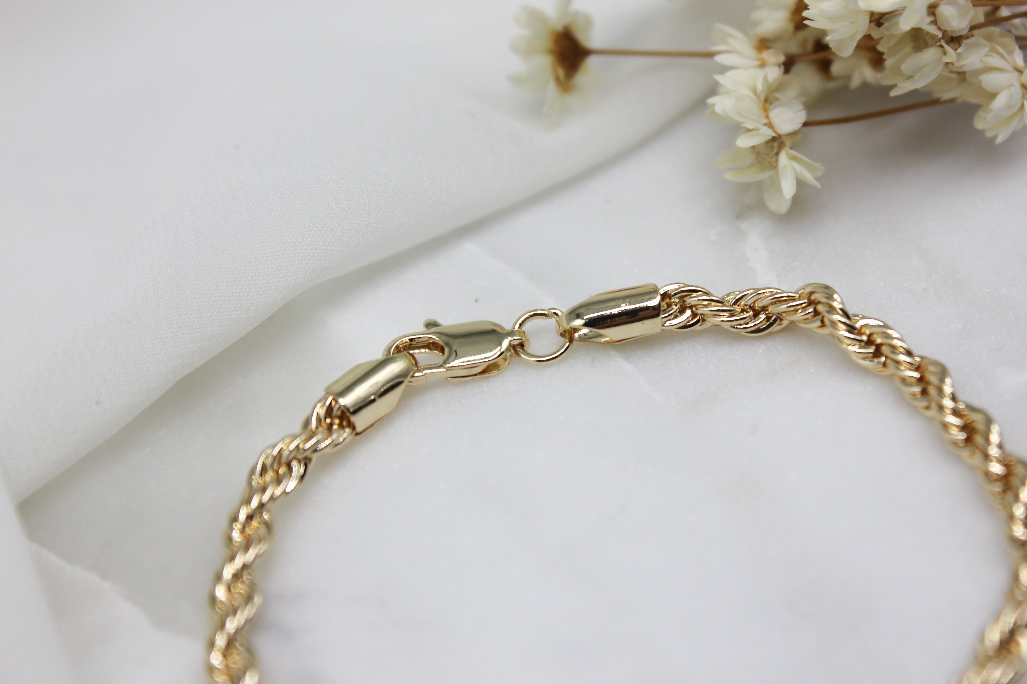 Classic Rope Chain Bracelet