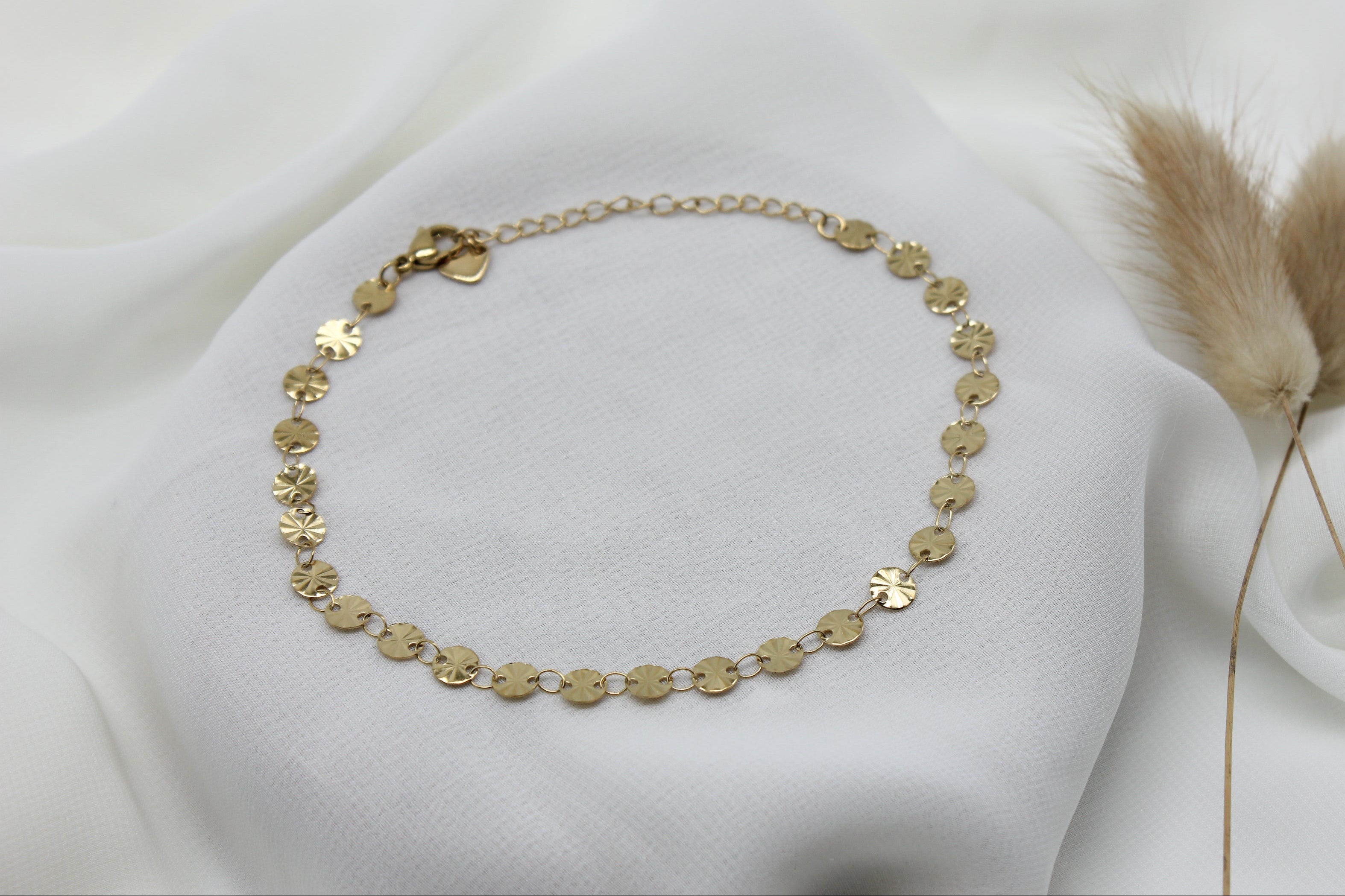 Golden Glow Anklet
