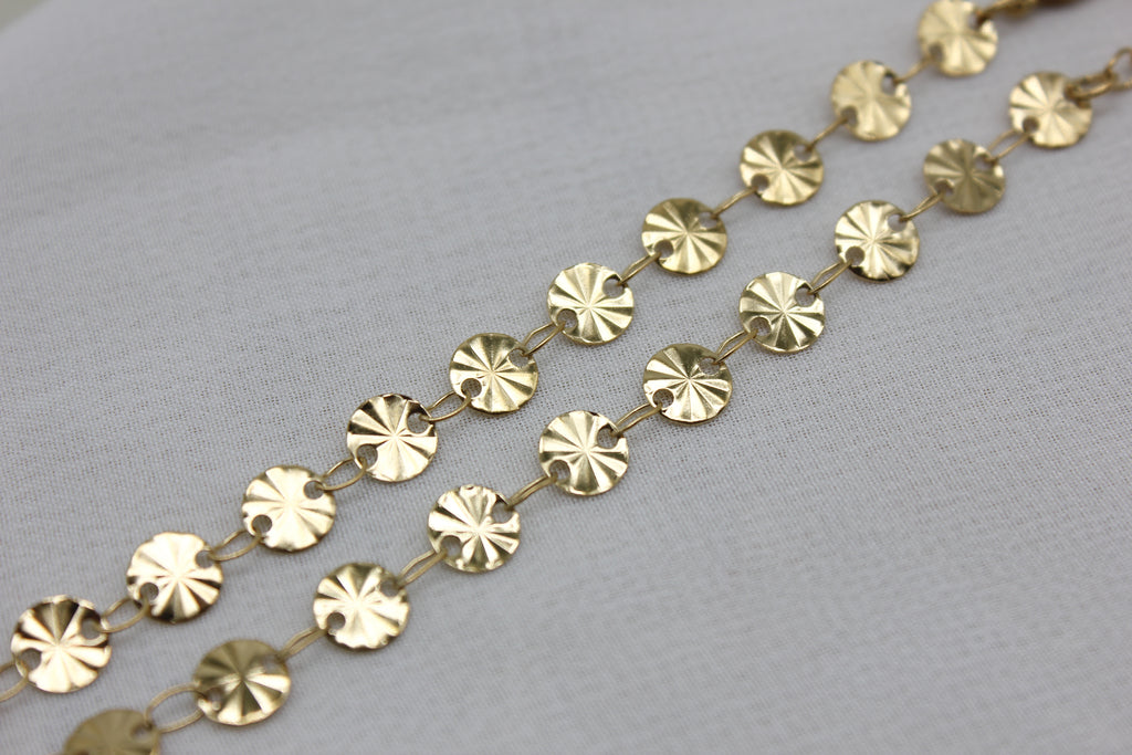 Golden Glow Anklet