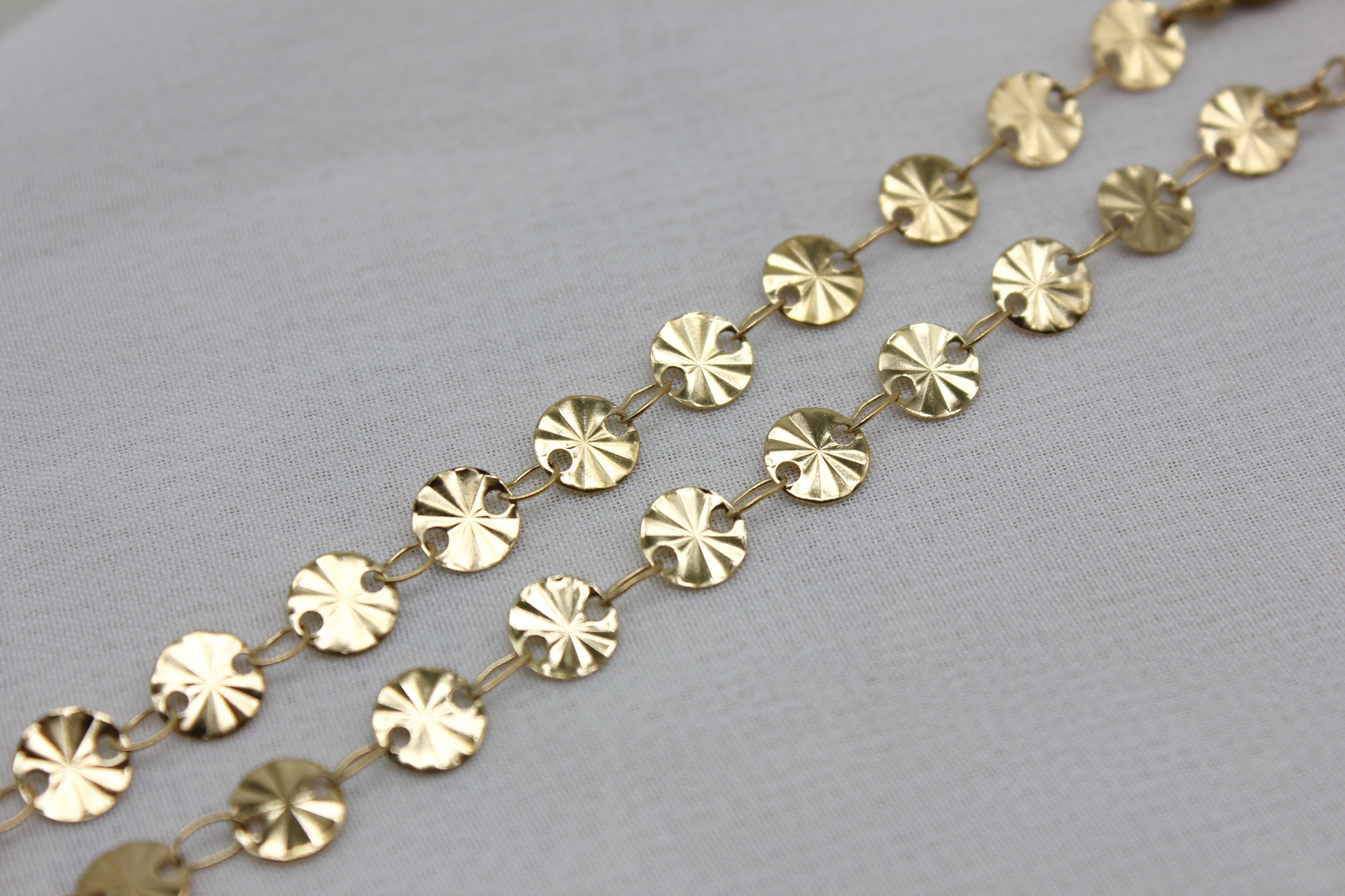 Golden Glow Anklet