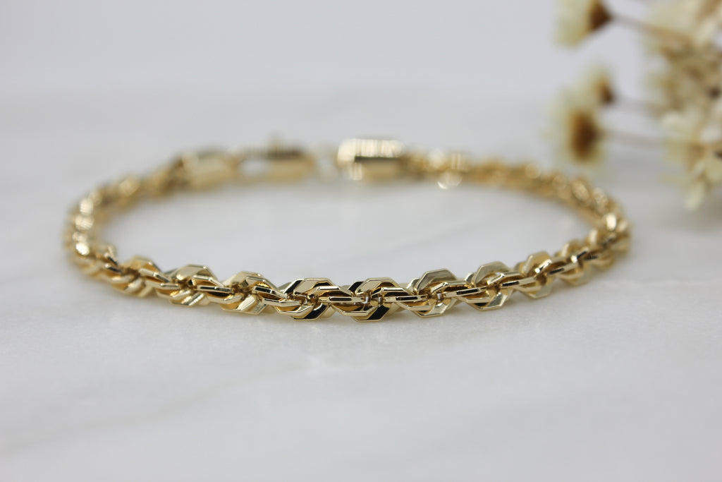 Modern Rope Chain Bracelet