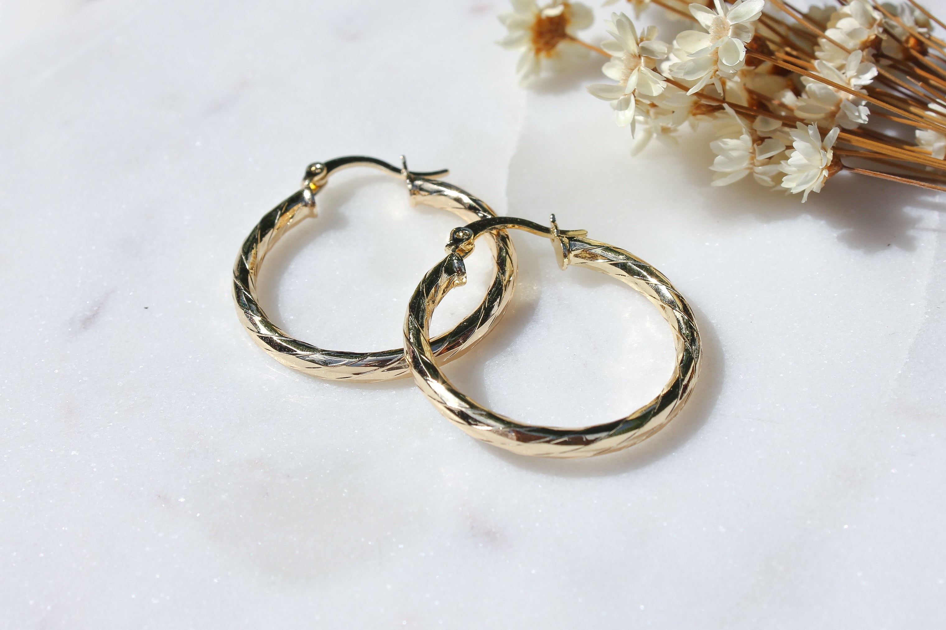Aura Hoop Earrings