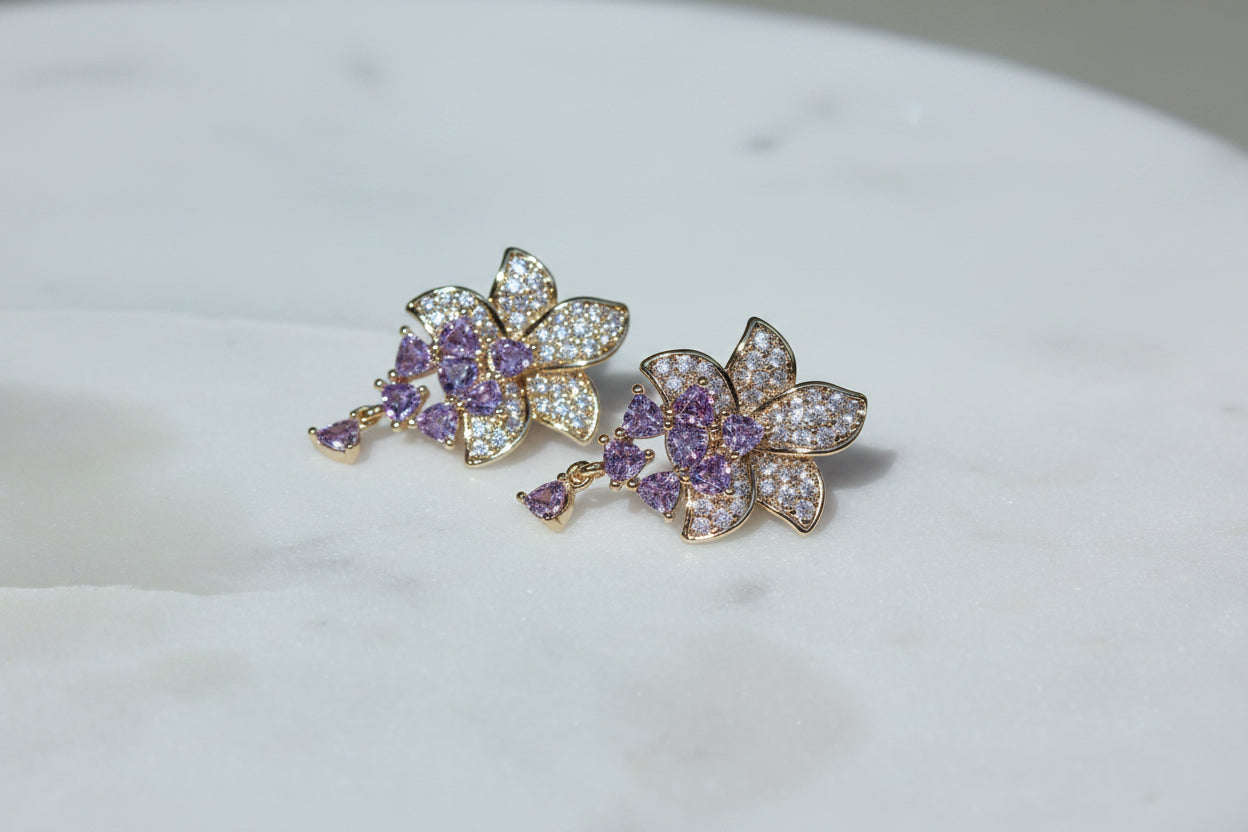 Lilac Earrings