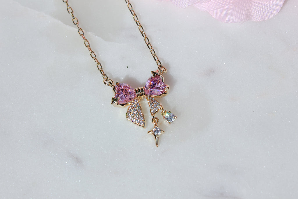 Sweetheart Bow Necklace