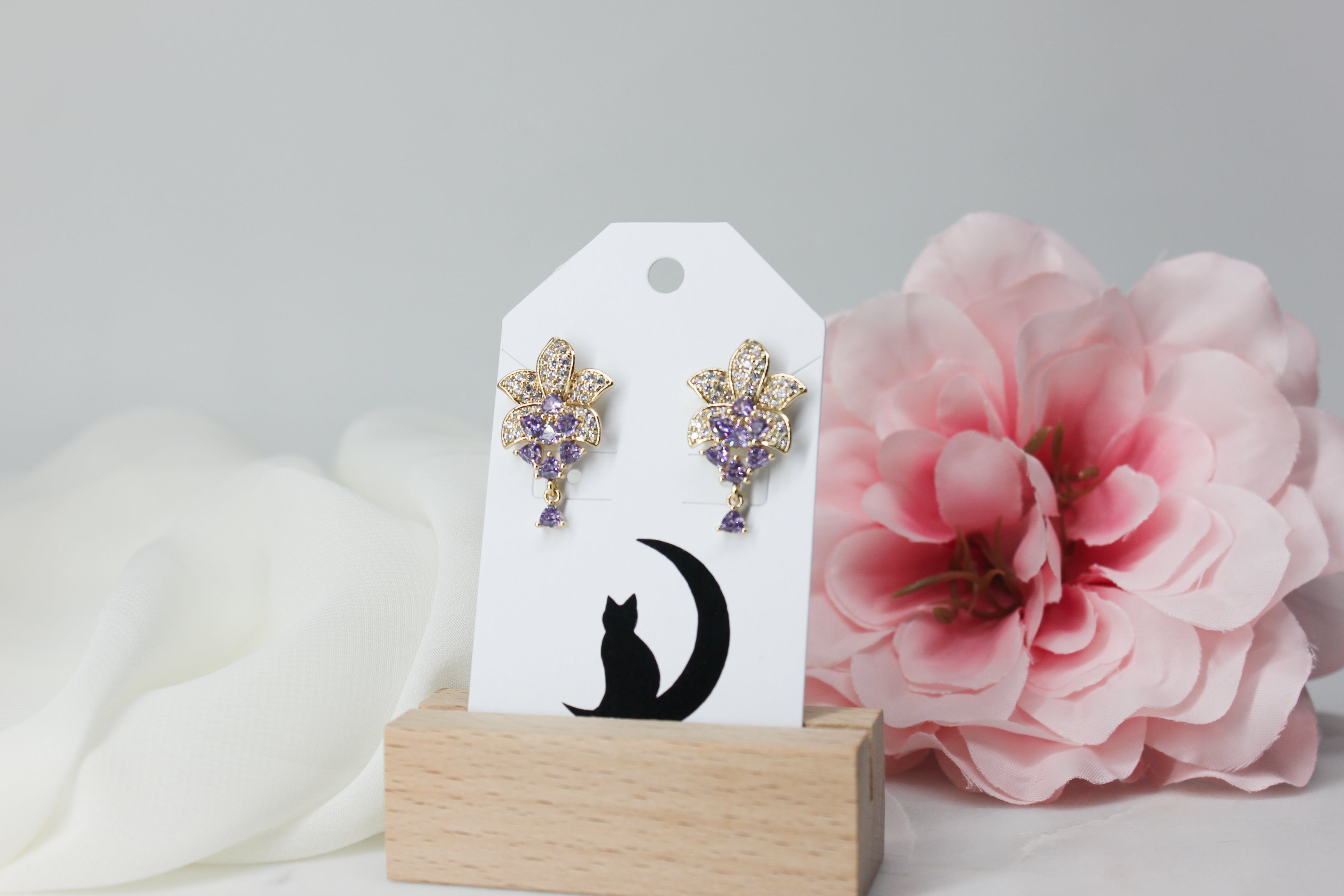 Lilac Earrings