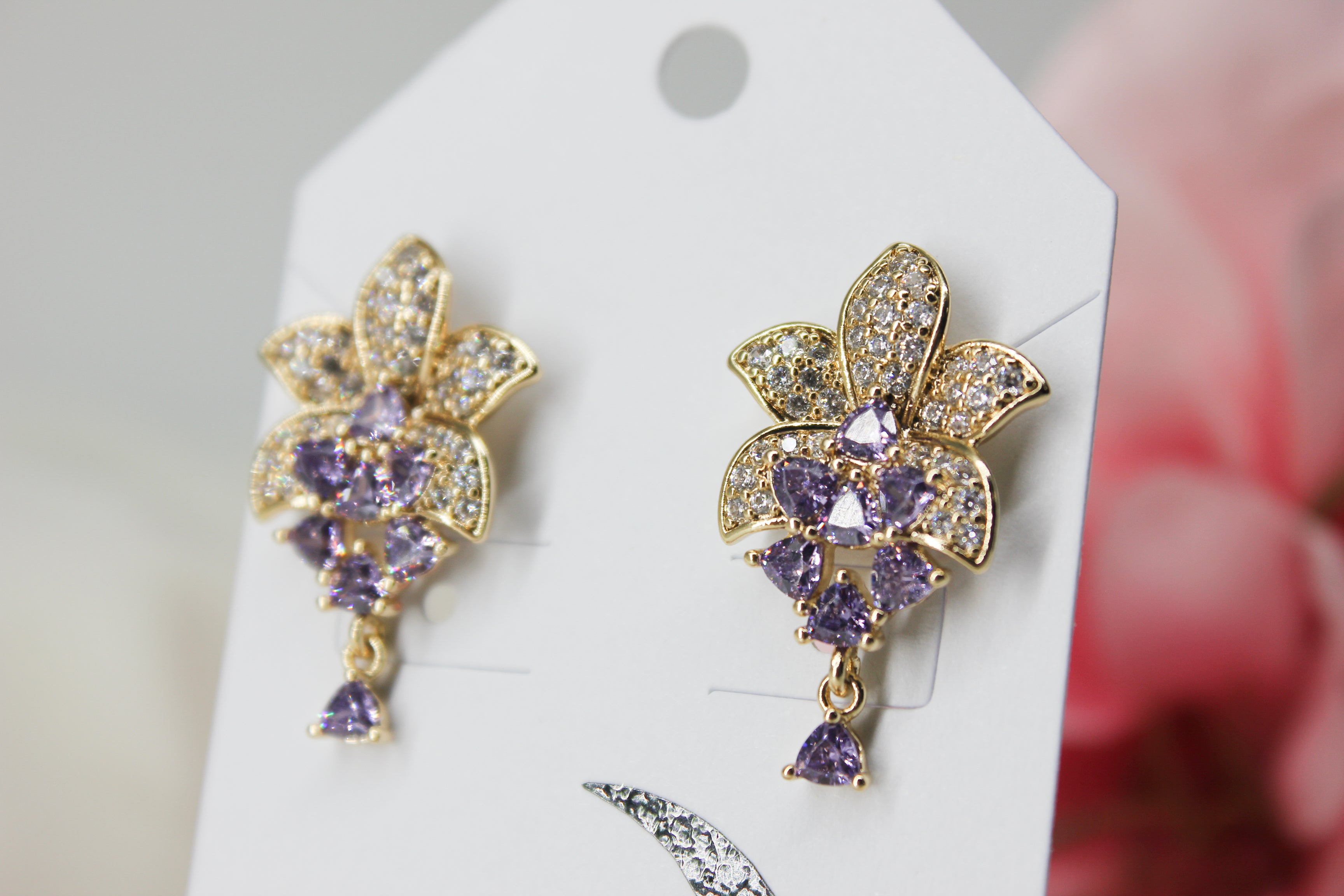 Lilac Earrings