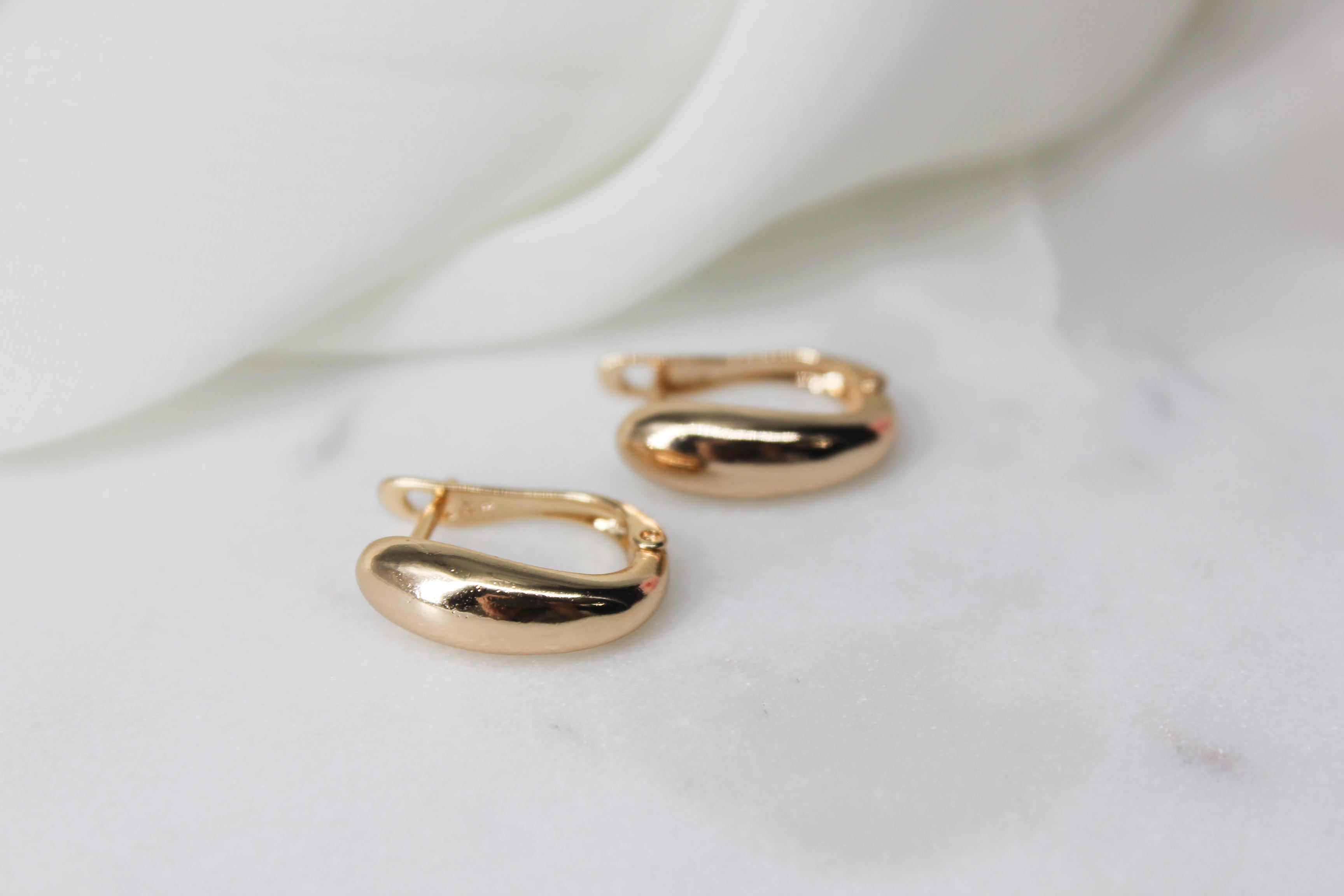 Rose Gold Simple Earring