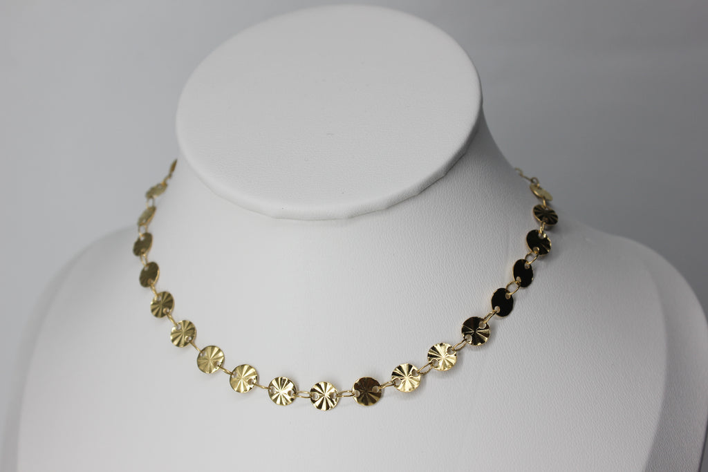 Golden Glow Anklet