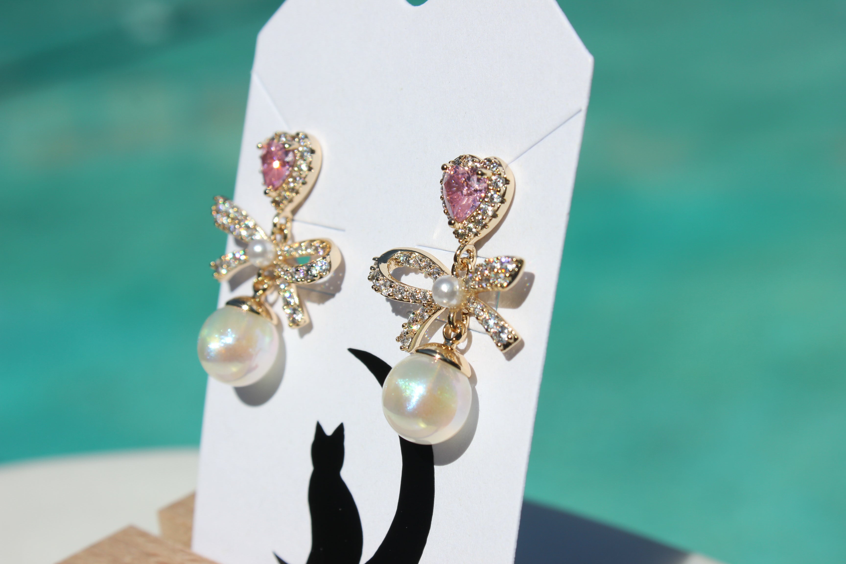 Sweetheart Dangle Earrings