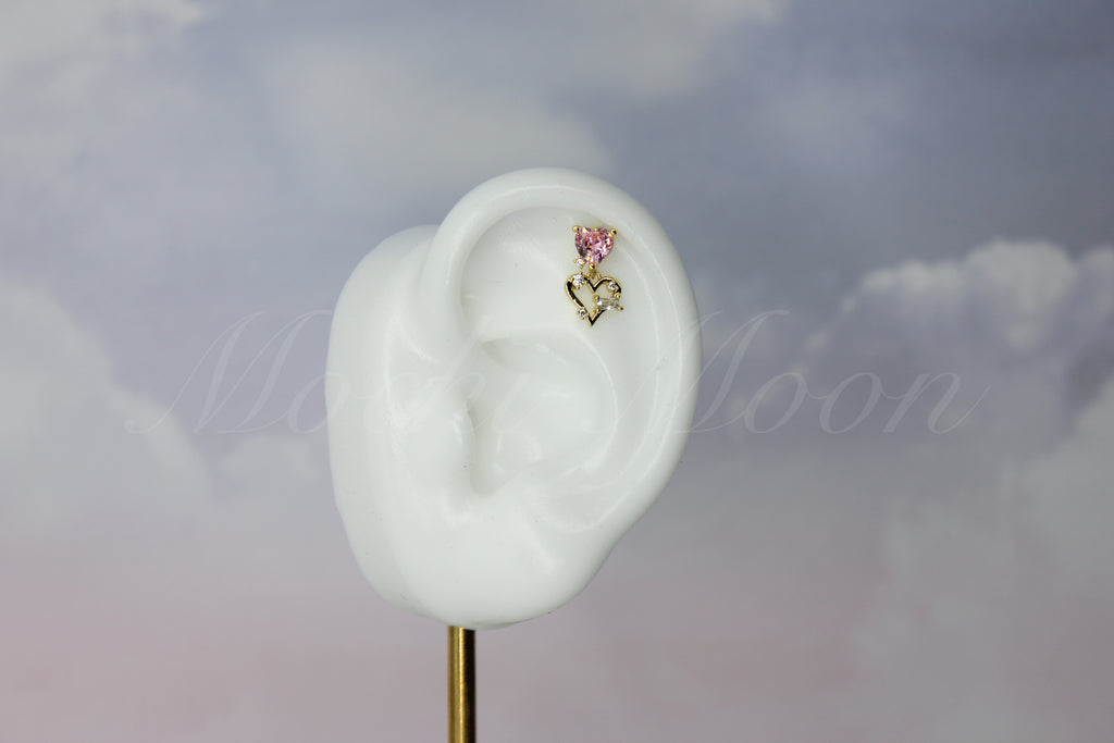 Princess Heart Piercing
