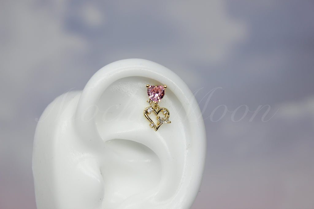 Princess Heart Piercing