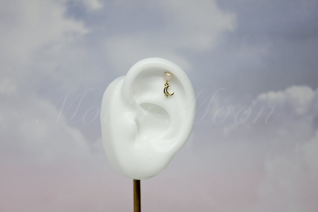 Dream Moon Drop Piercing