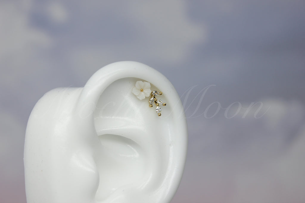 Moon Flower Piercing