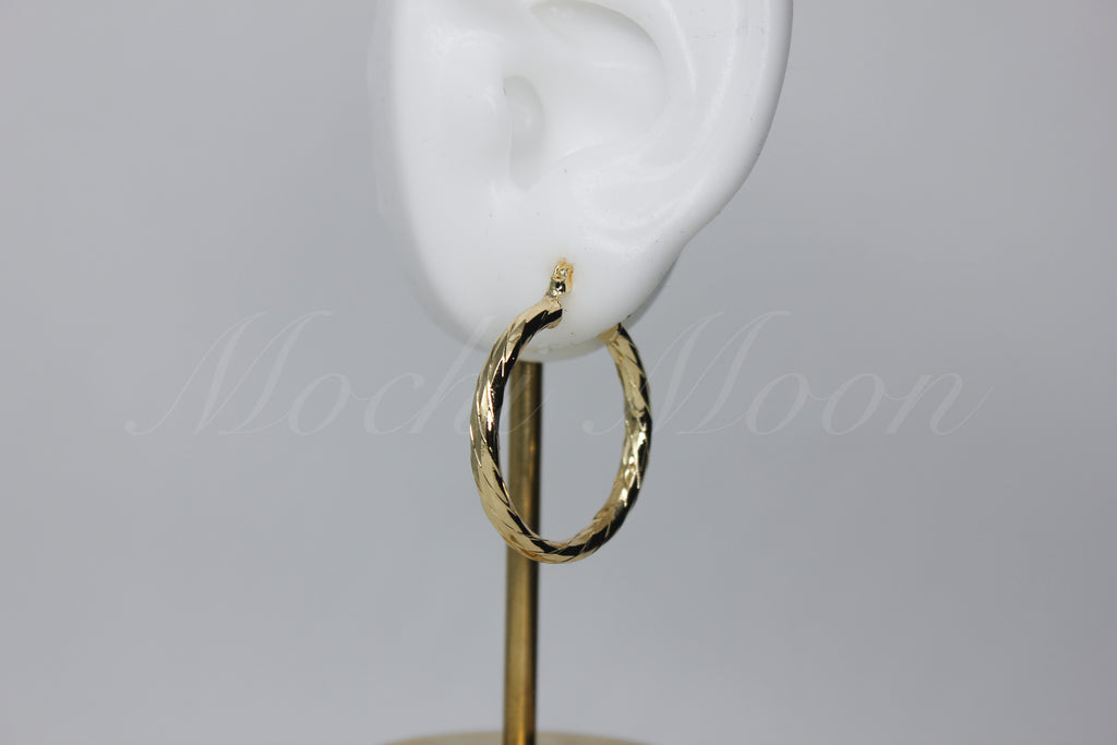 Aura Hoop Earrings