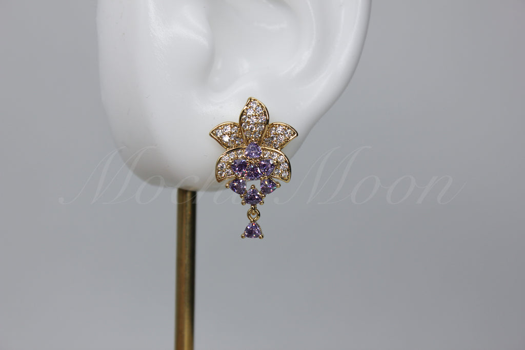 Lilac Earrings