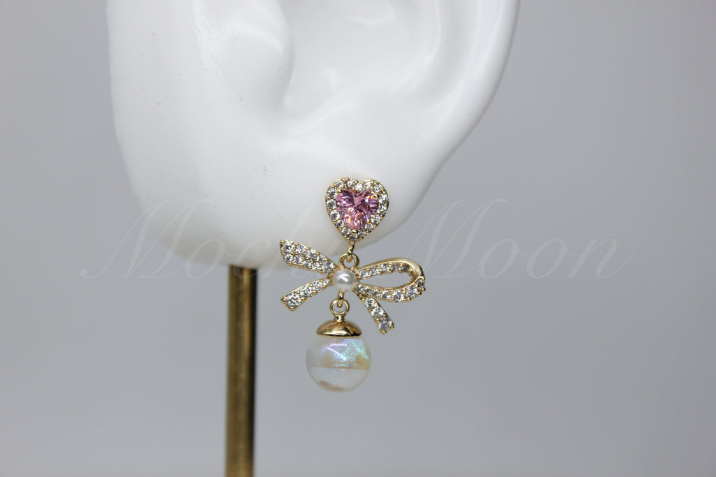 Sweetheart Dangle Earrings