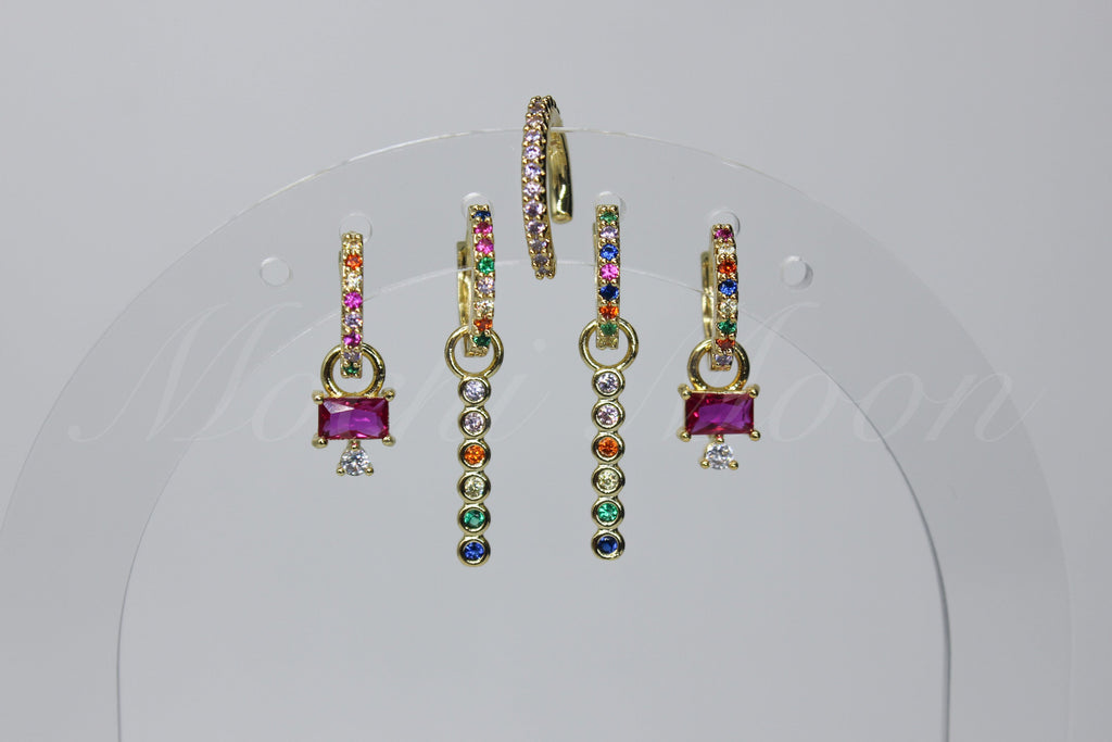 Candy Gem Earring Set