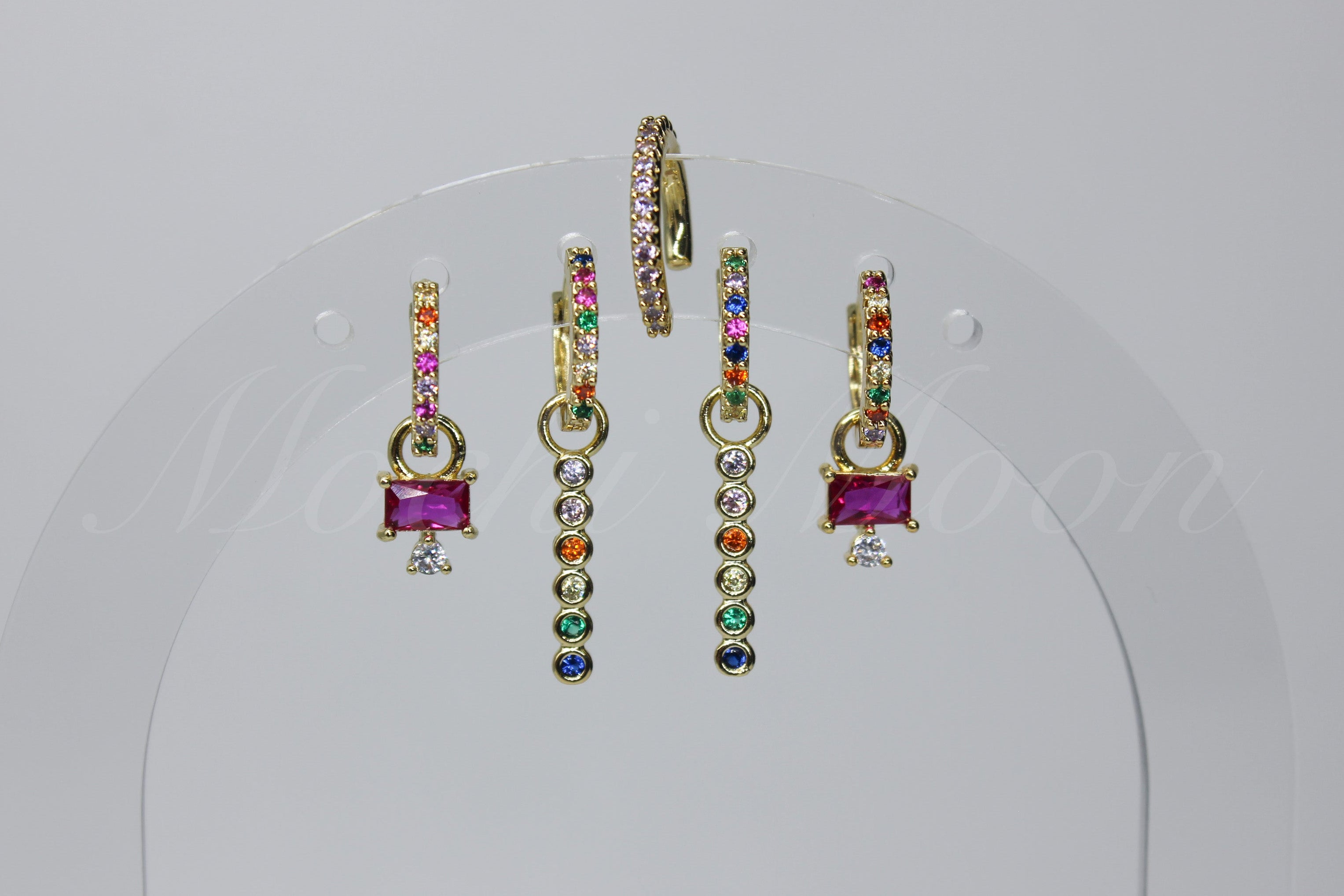 Candy Gem Earring Set