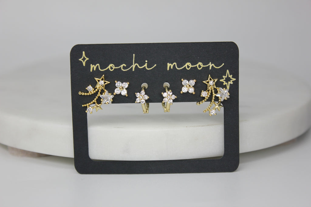 Shooting Star Earring Set