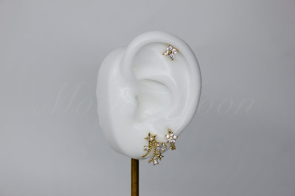 Shooting Star Earring Set