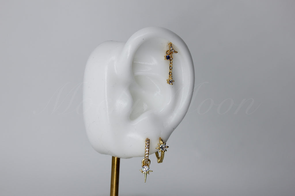 Celestial Charm Earring Set