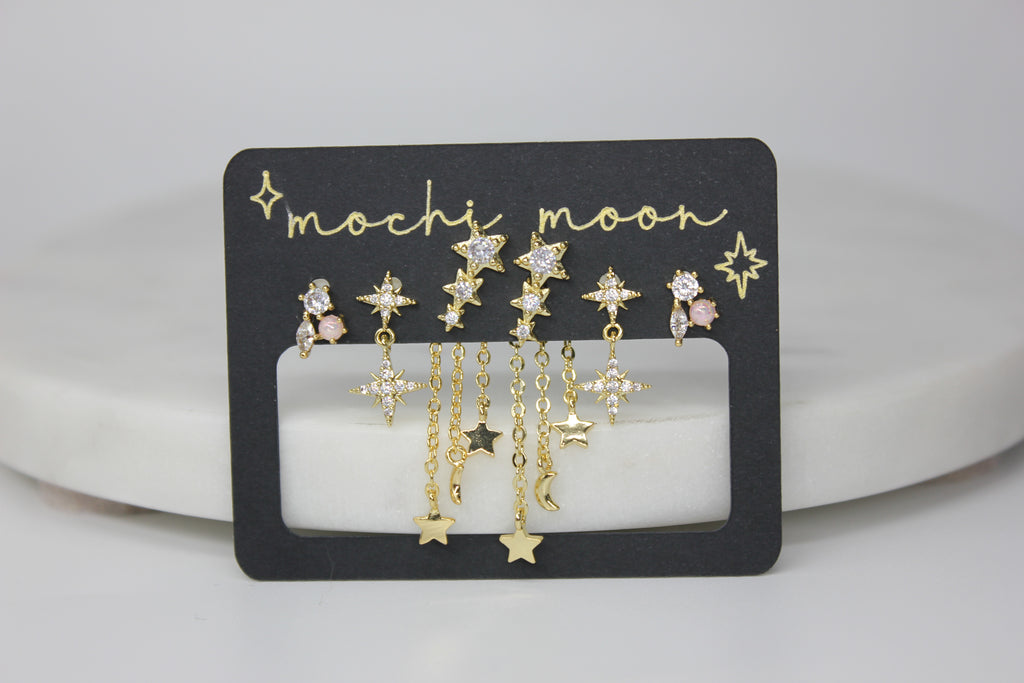 Starfall Earring Set